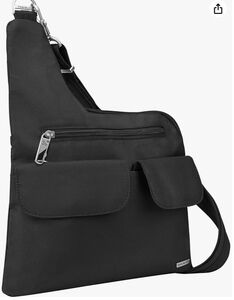 Travelon Anti-theft RFID Crossbody Bag Black